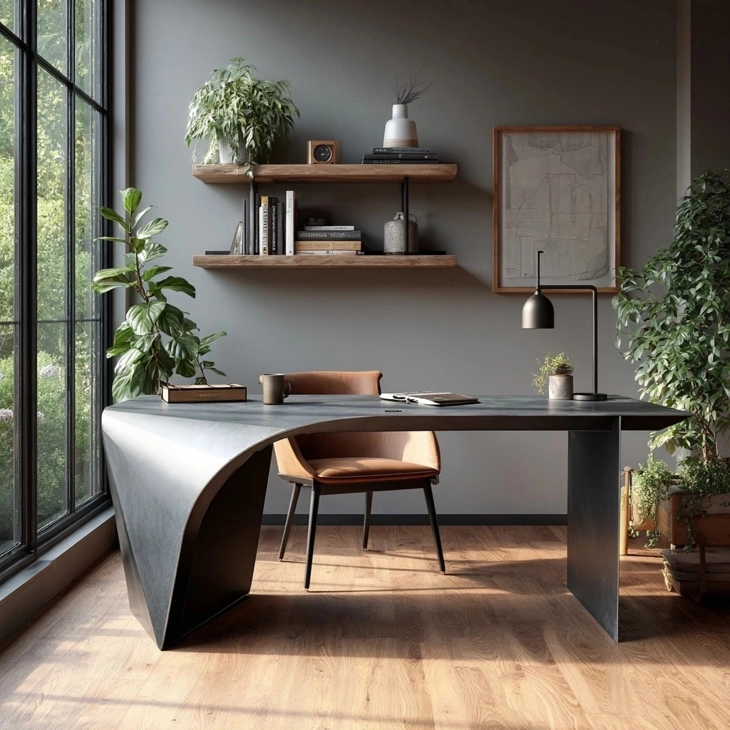 The Buemont Desk - Polished