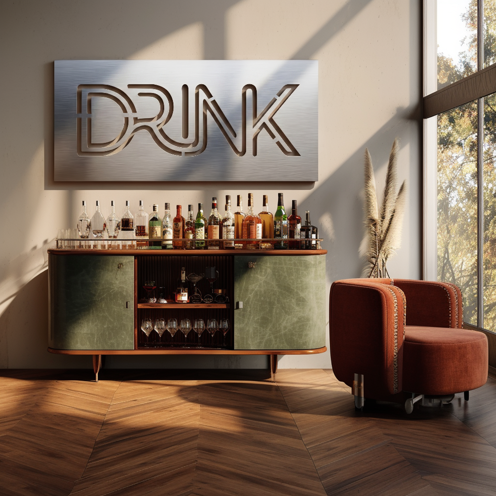 The Happy Hour - Metal Wall Art