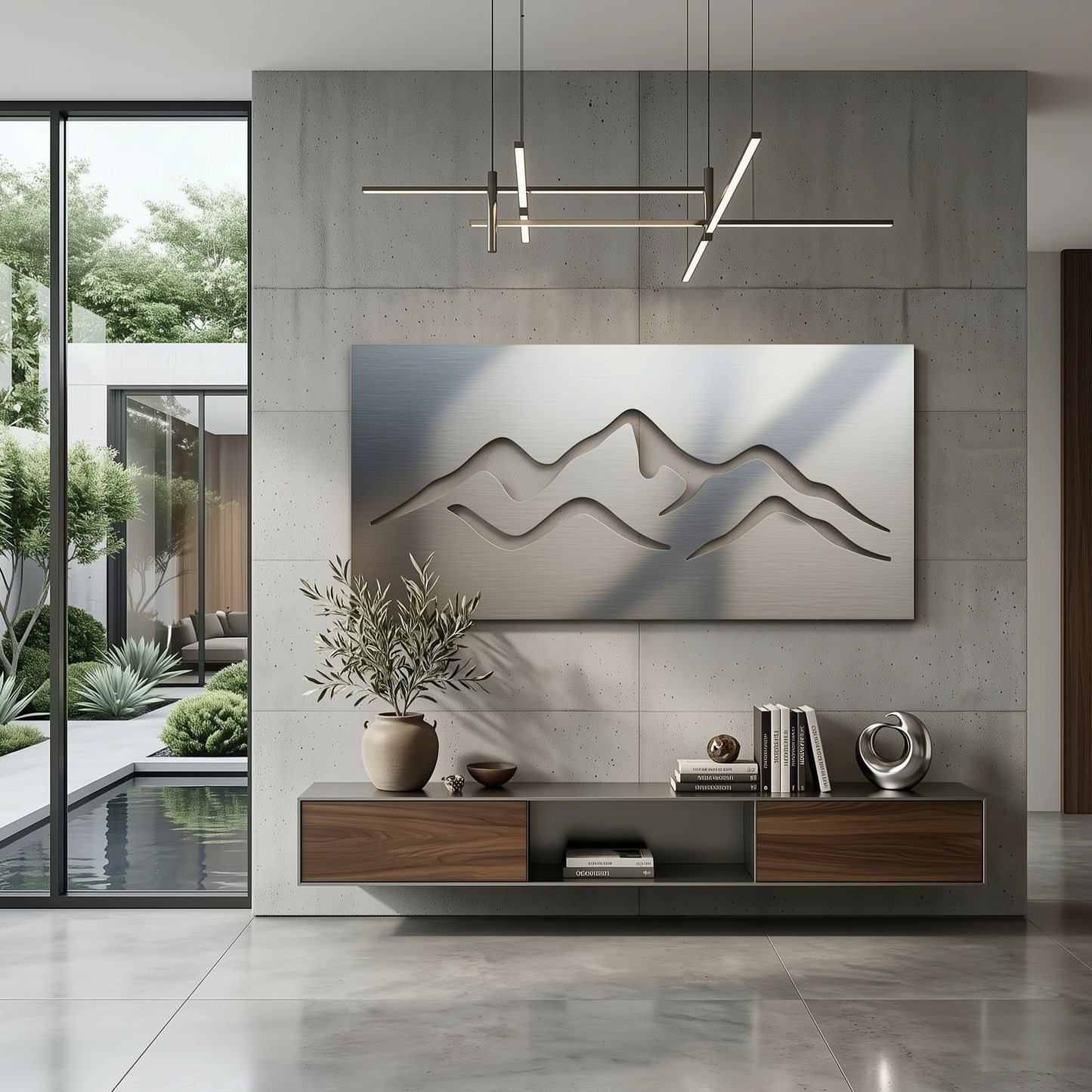 The Fold - Metal Wall Art