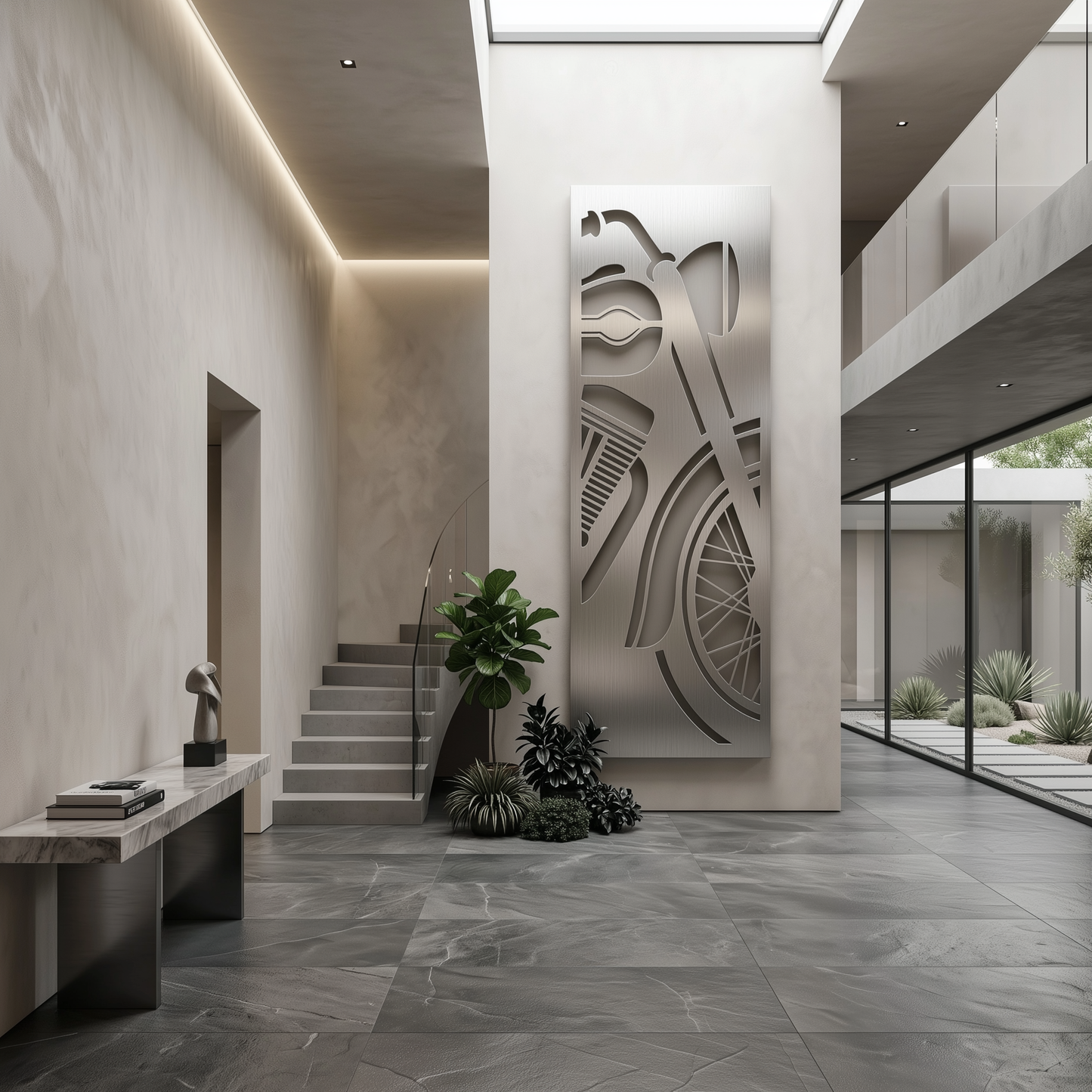 The Throttle - Metal Wall Art