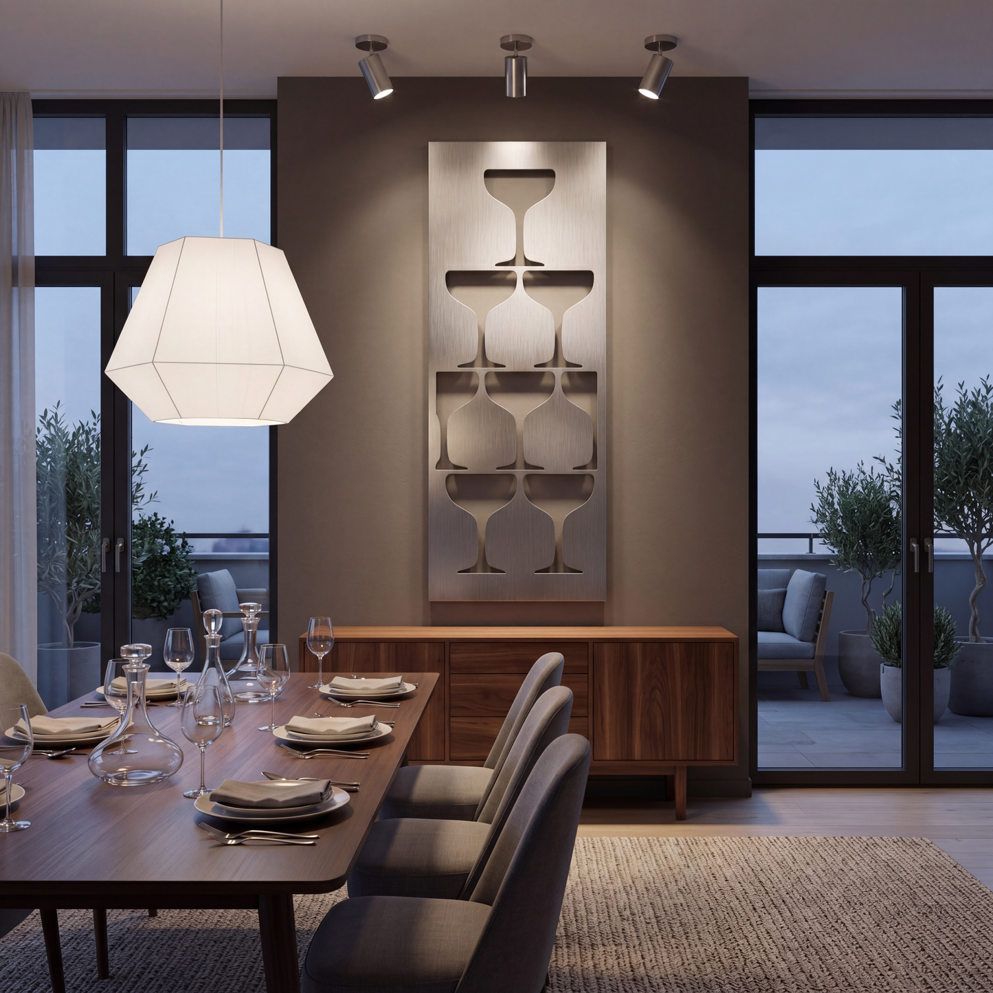 The Celebration - Metal Wall Art