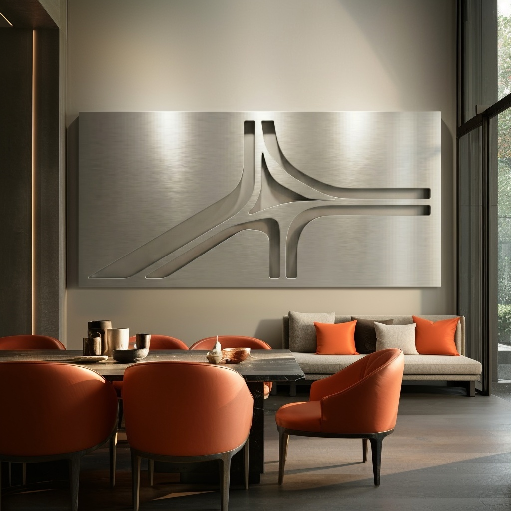 The Continuum - Metal Wall Art