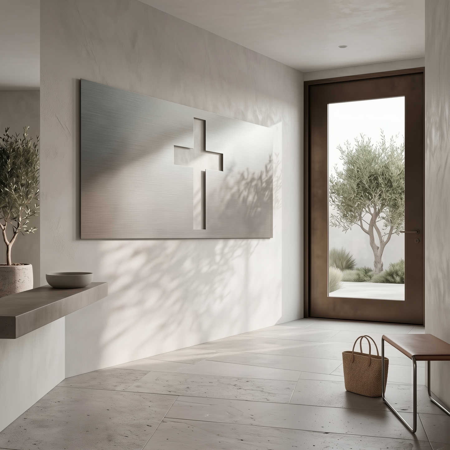 The Cross - Metal Wall Art