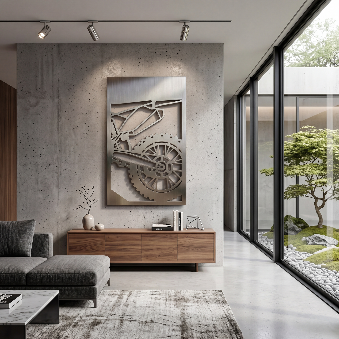 The Dirt Bike - Metal Wall Art