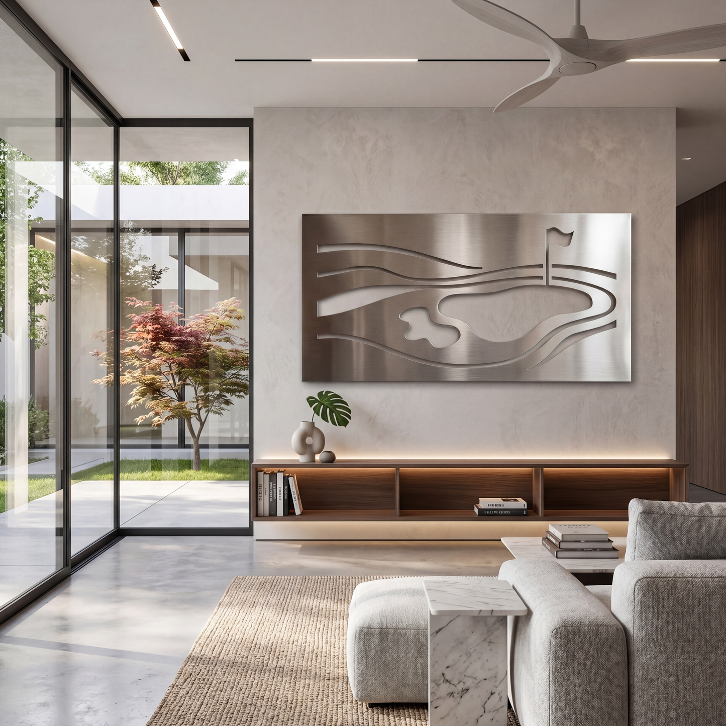 The Fairway - Metal Wall Art