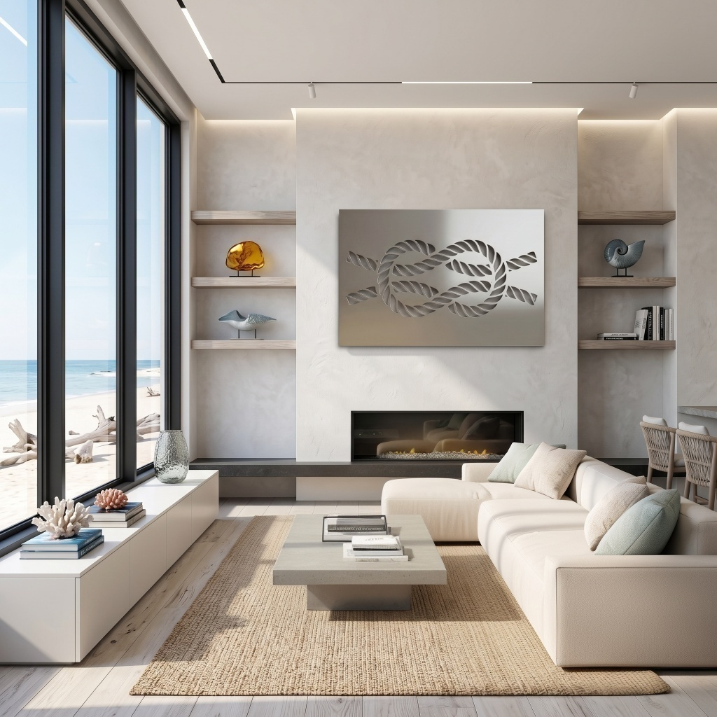 The Knot - Metal Wall Art