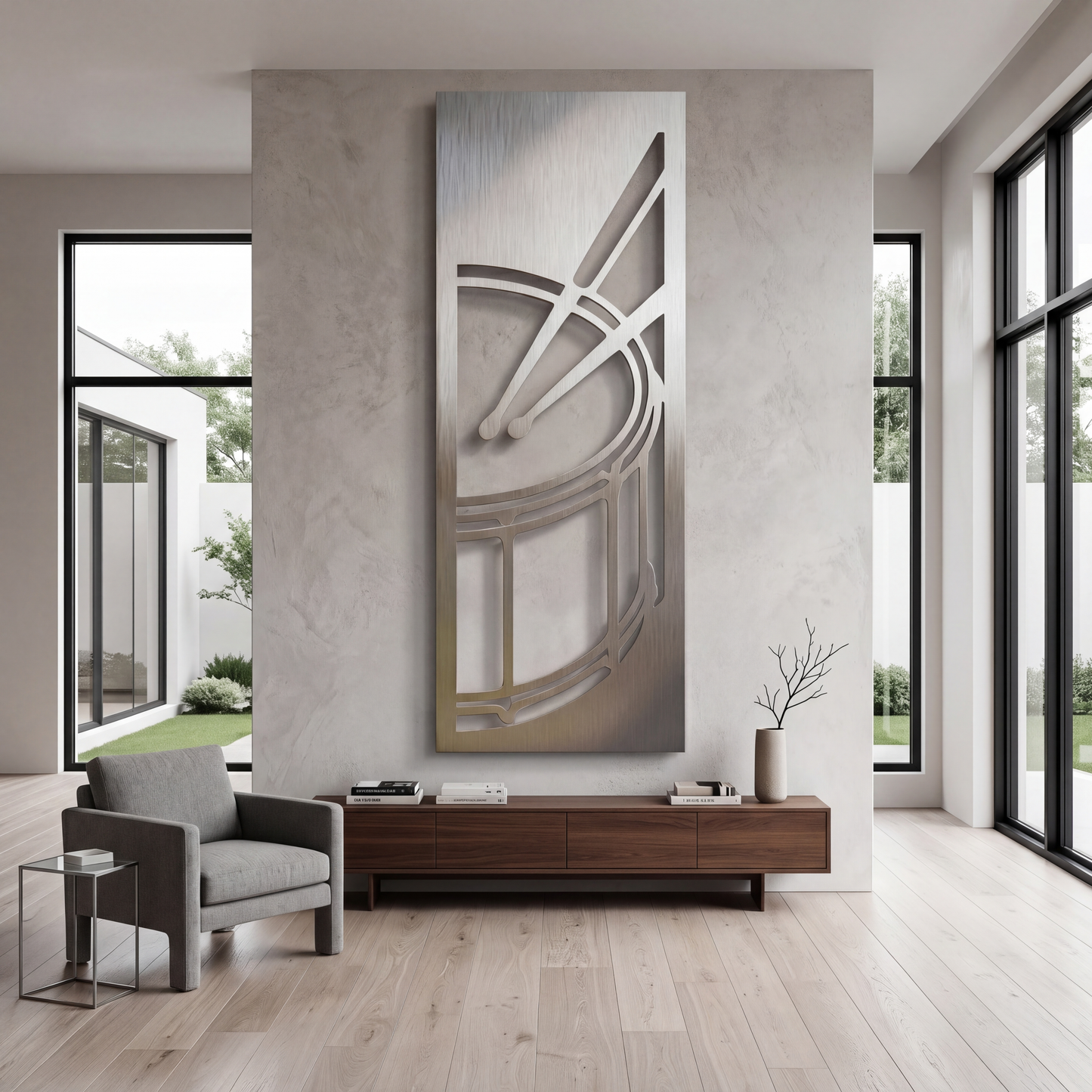 The Rhythm - Metal Wall Art