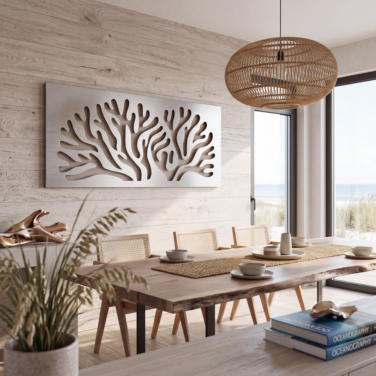 The Sea Branch - Metal Wall Art