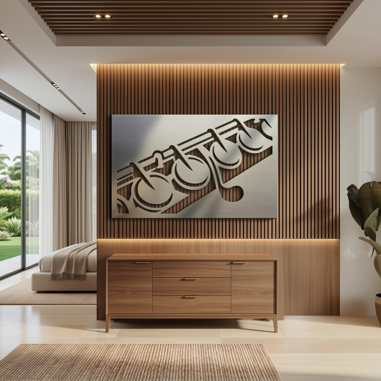 The Sonata in Steel - Metal Wall Art