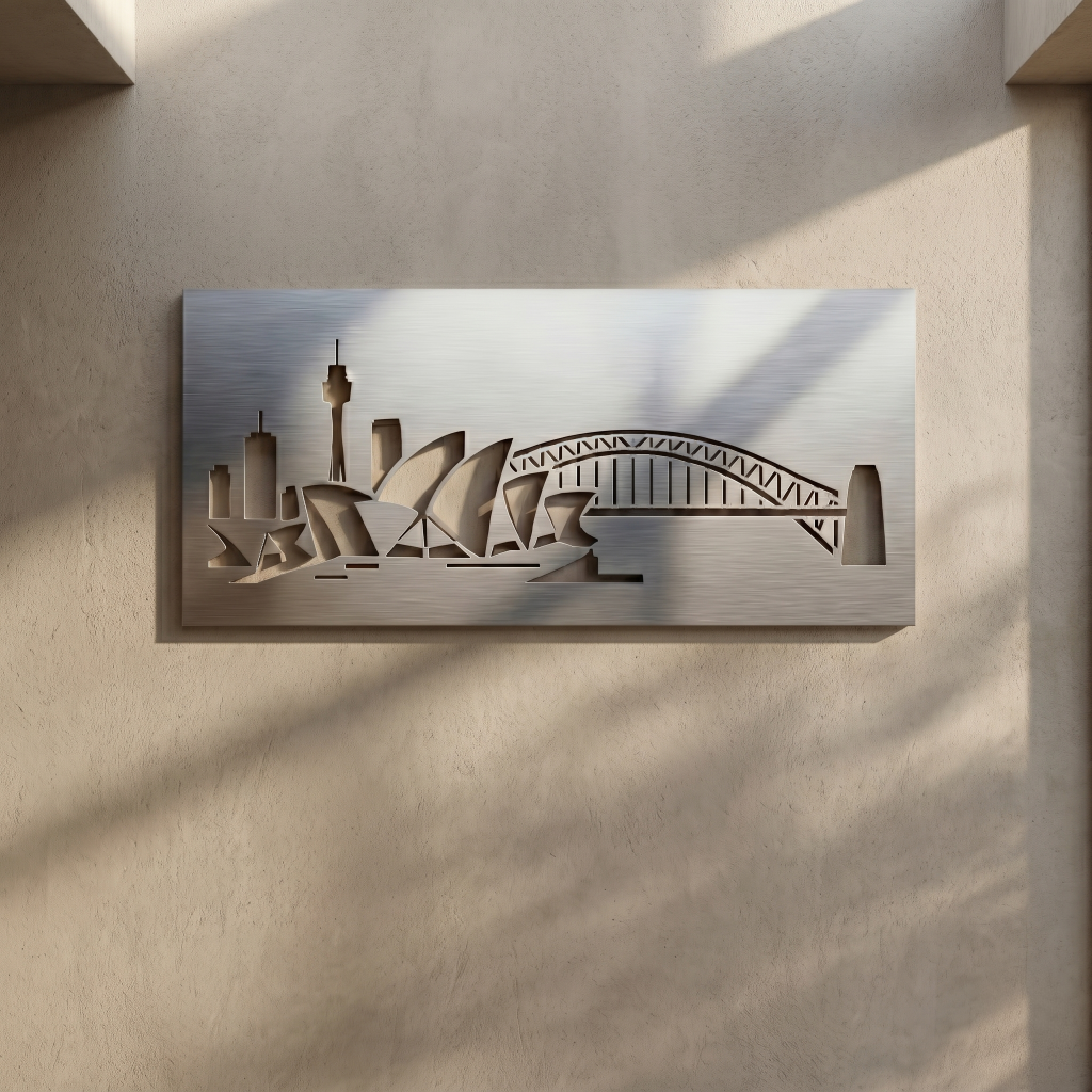The Sydney Skyline - Metal Wall Art