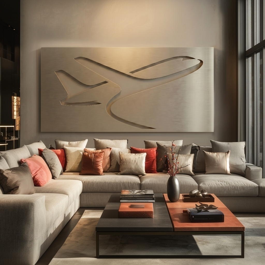 The Touch & Go - Metal Wall Art