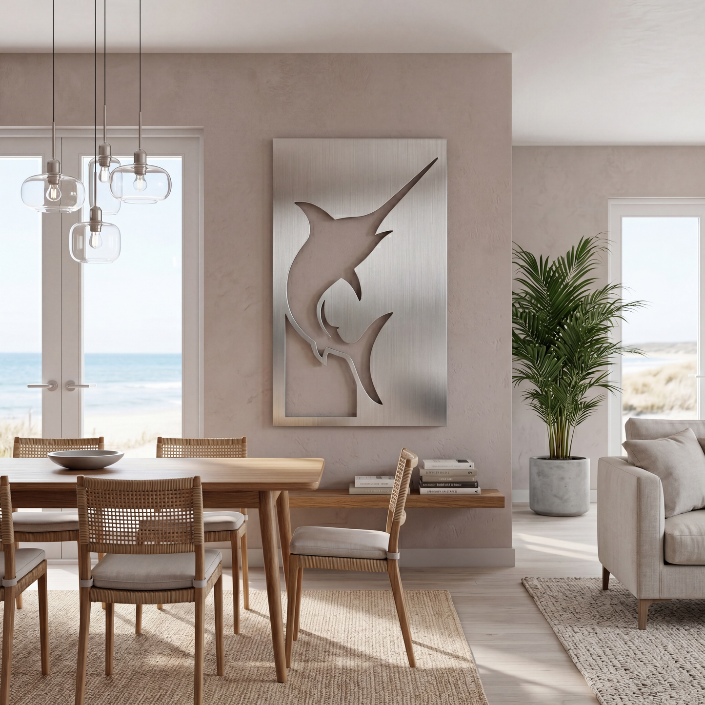 The Swordfish - Metal Wall Art