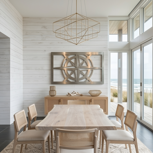 The Compass - Metal Wall Art