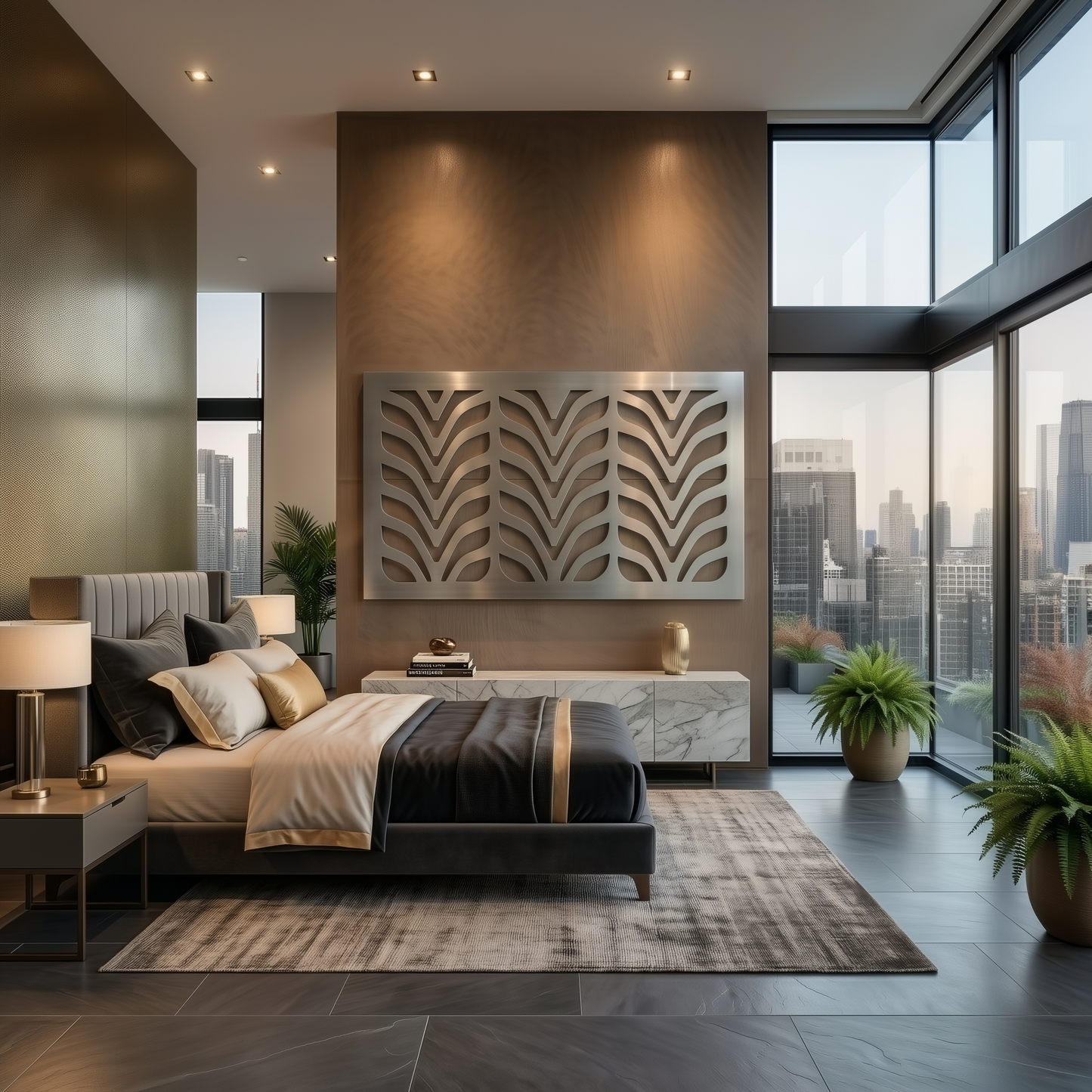 The Contour - Metal Wall Art