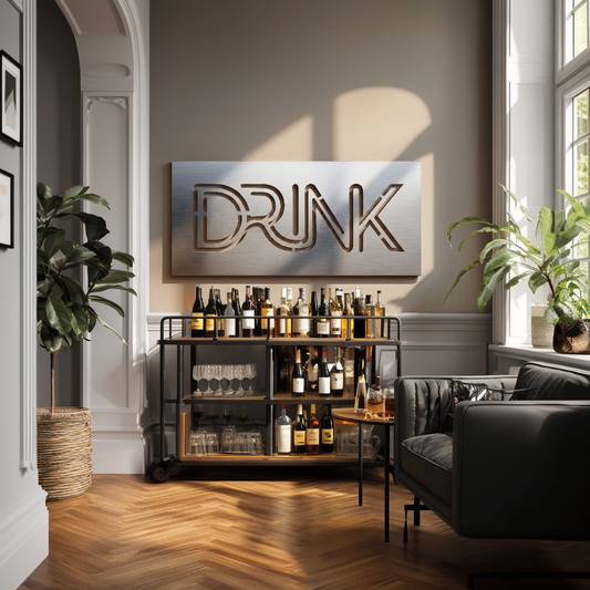 The Happy Hour - Metal Wall Art