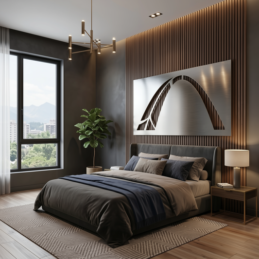 The Gateway Arch - Metal Wall Art