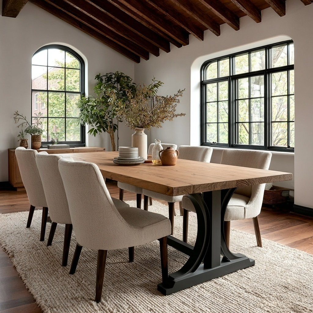 The Jolene Dining Table - Wood