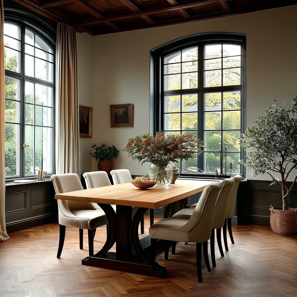 The Jolene Dining Table - Wood