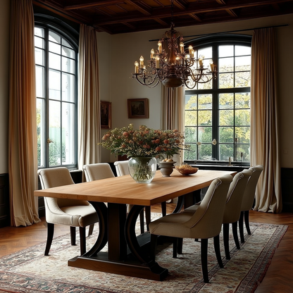 The Jolene Dining Table - Wood