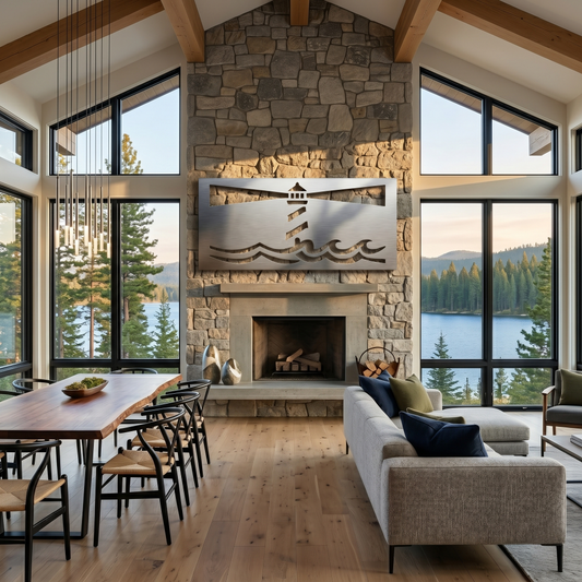 The Beacon - Metal Wall Art