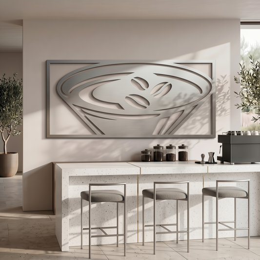 The Espresso Martini - Metal Wall Art