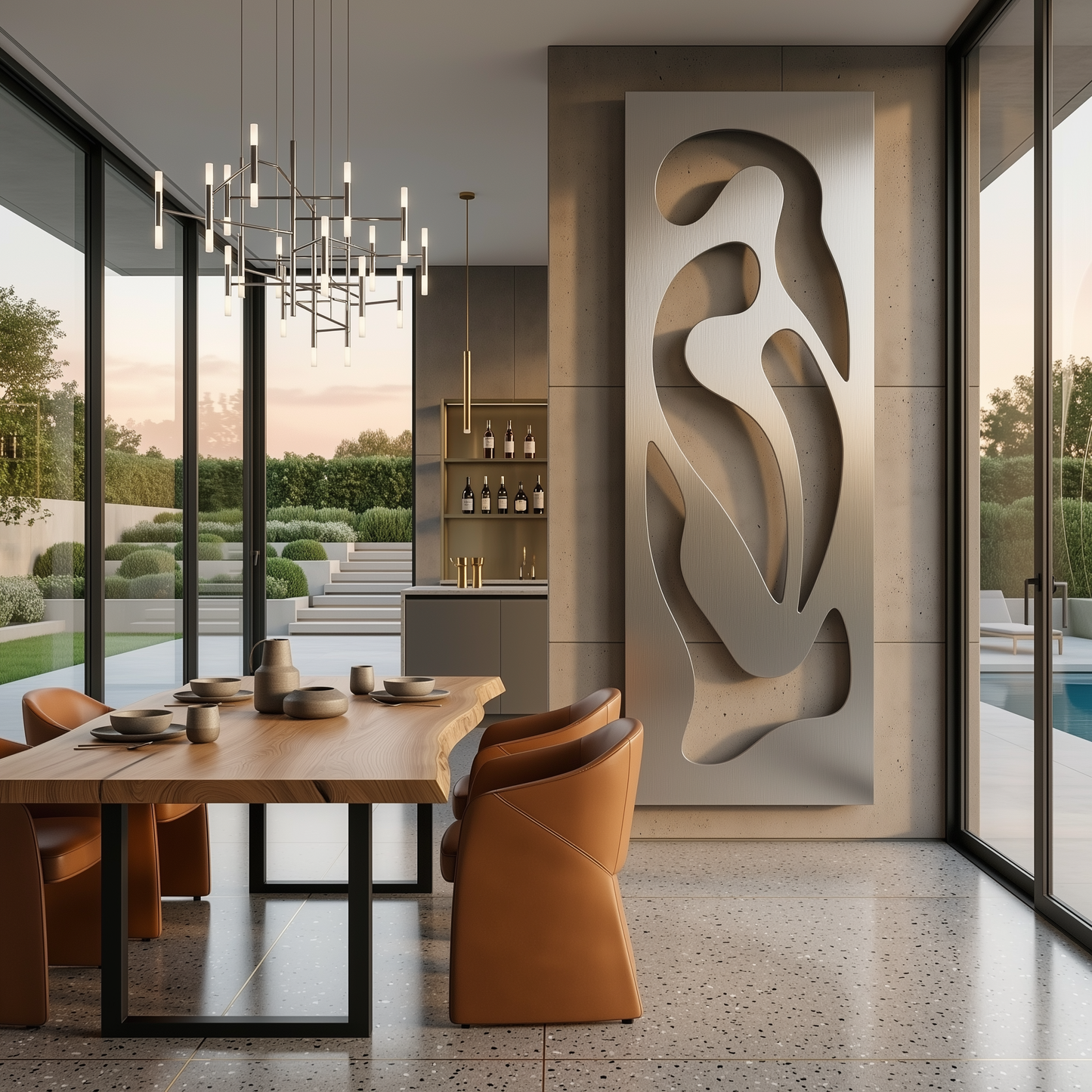 The Furl - Metal Wall Art