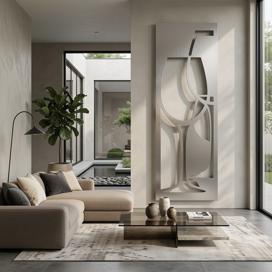 The Pour - Metal Wall Art