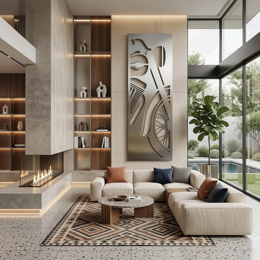 The Throttle - Metal Wall Art