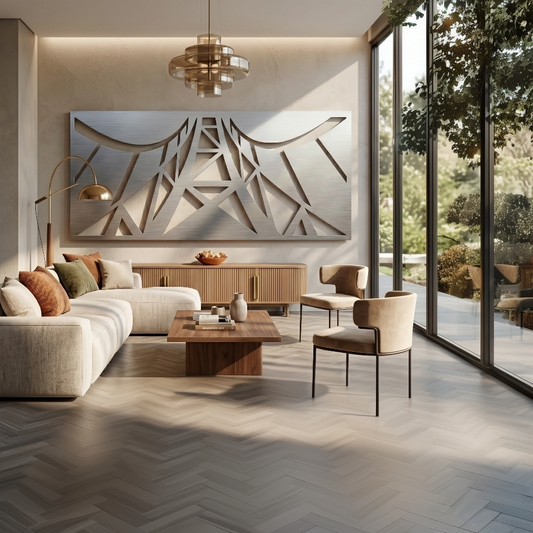 The Bridge Cables - Metal Wall Art