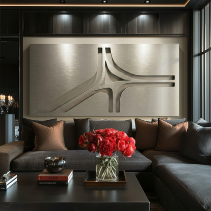 The Continuum - Metal Wall Art