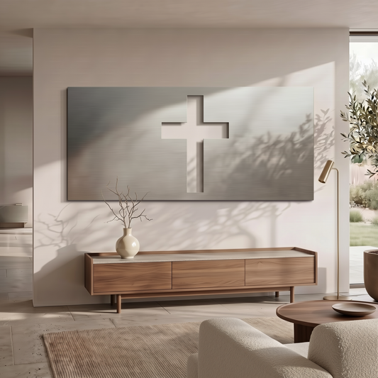 The Cross - Metal Wall Art