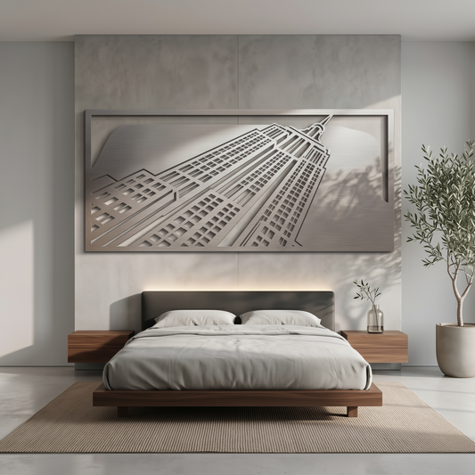 The Empire State Building - Metal Wall Art