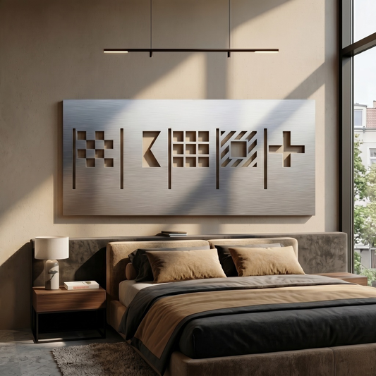 The Flag Code - Metal Wall Art