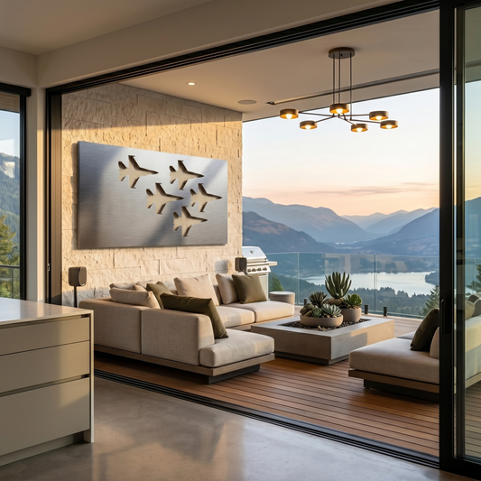 The Fleet - Metal Wall Art