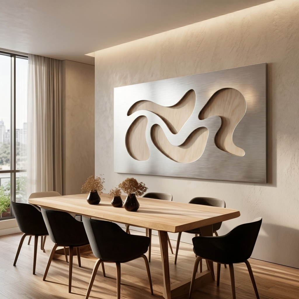 The Flowform - Metal Wall Art