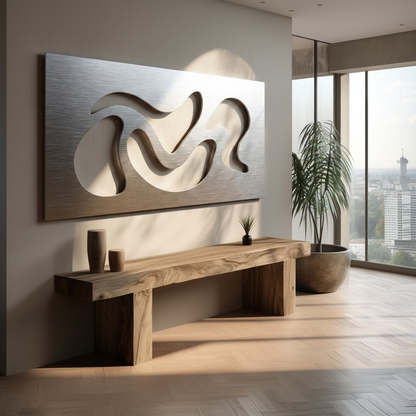 The Flowform - Metal Wall Art