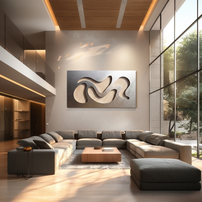 The Flowform - Metal Wall Art