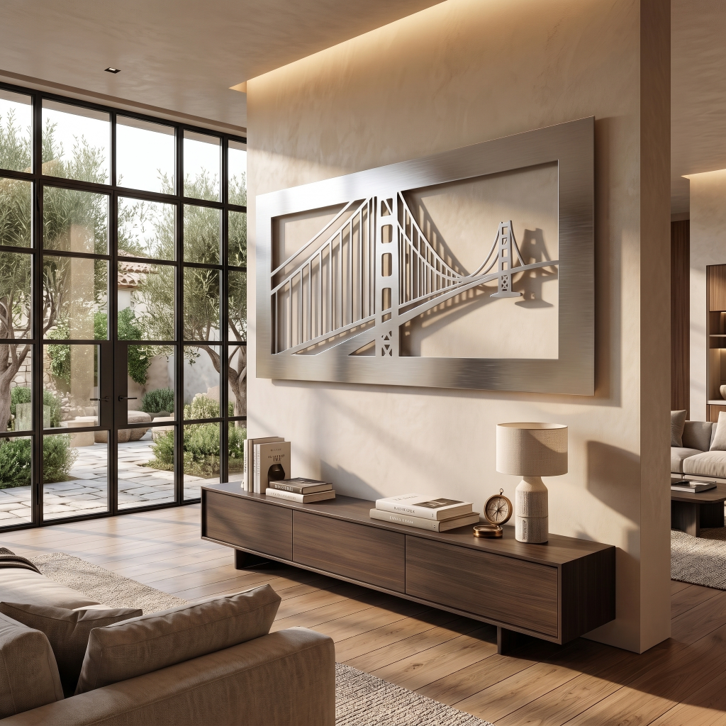The Golden Gate - Metal Wall Art