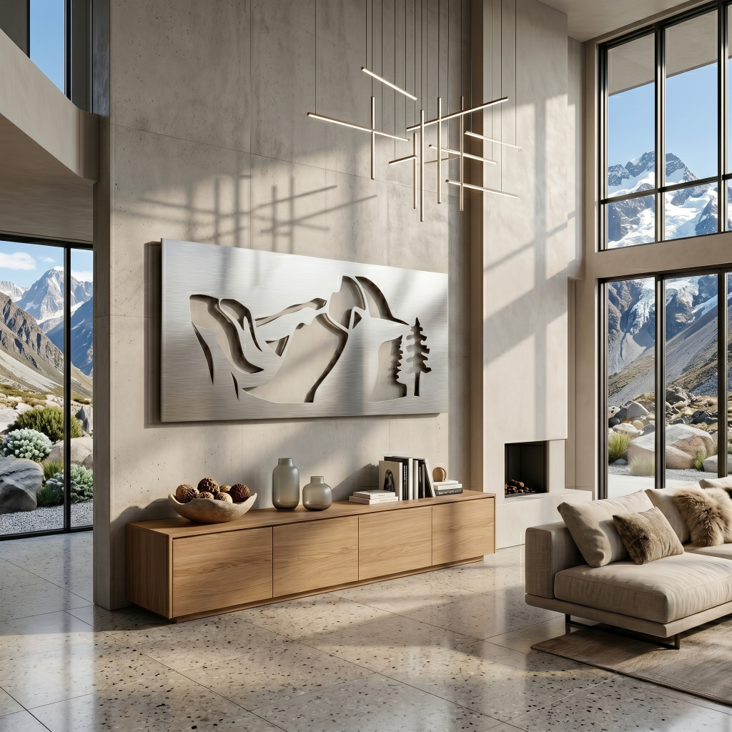 The Half Dome - Metal Wall Art