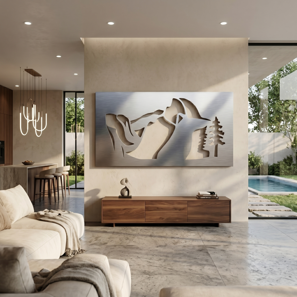 The Half Dome - Metal Wall Art