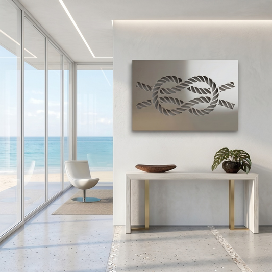 The Knot - Metal Wall Art
