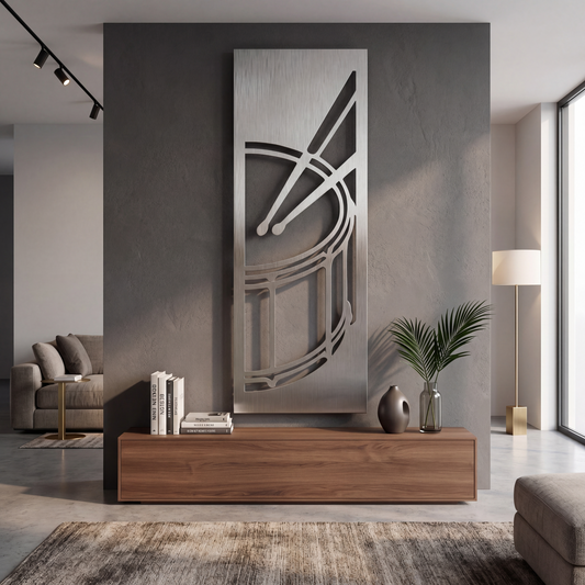 The Rhythm - Metal Wall Art