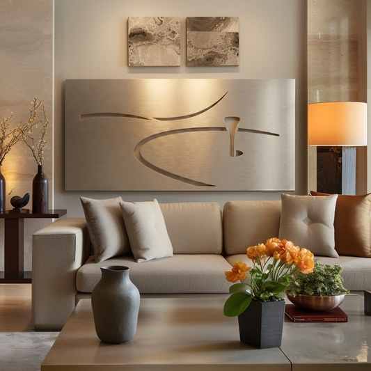 The Shot Shape - Metal Wall Art