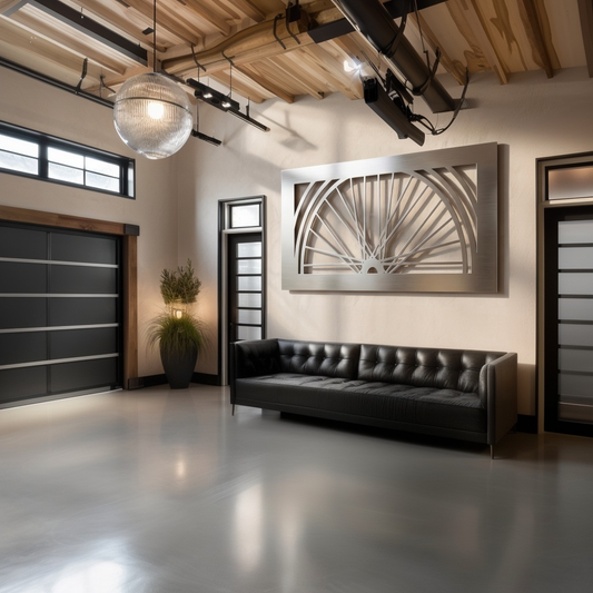 The Spoke - Metal Wall Art