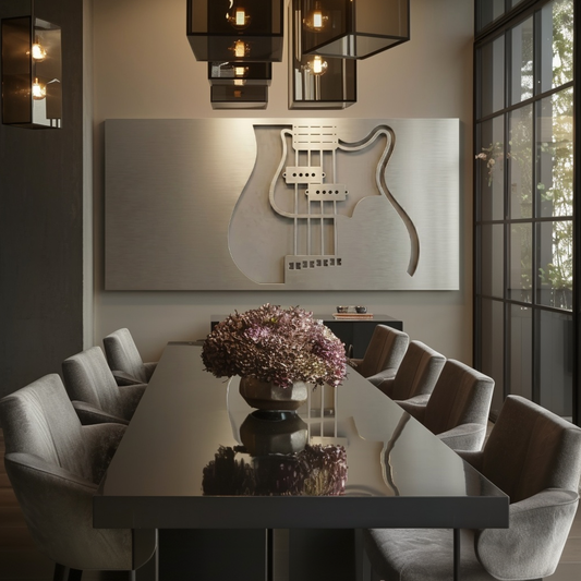 The Strat - Metal Wall Art