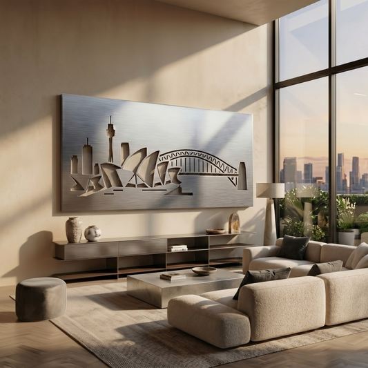 The Sydney Skyline - Metal Wall Art