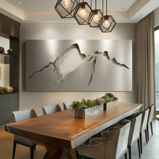 The Teton - Metal Wall Art