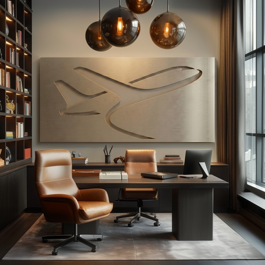 The Touch & Go - Metal Wall Art