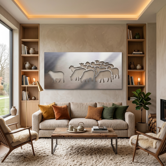 The One - Metal Wall Art