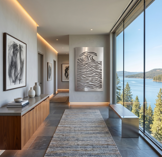 The Rip Curl - Metal Wall Art